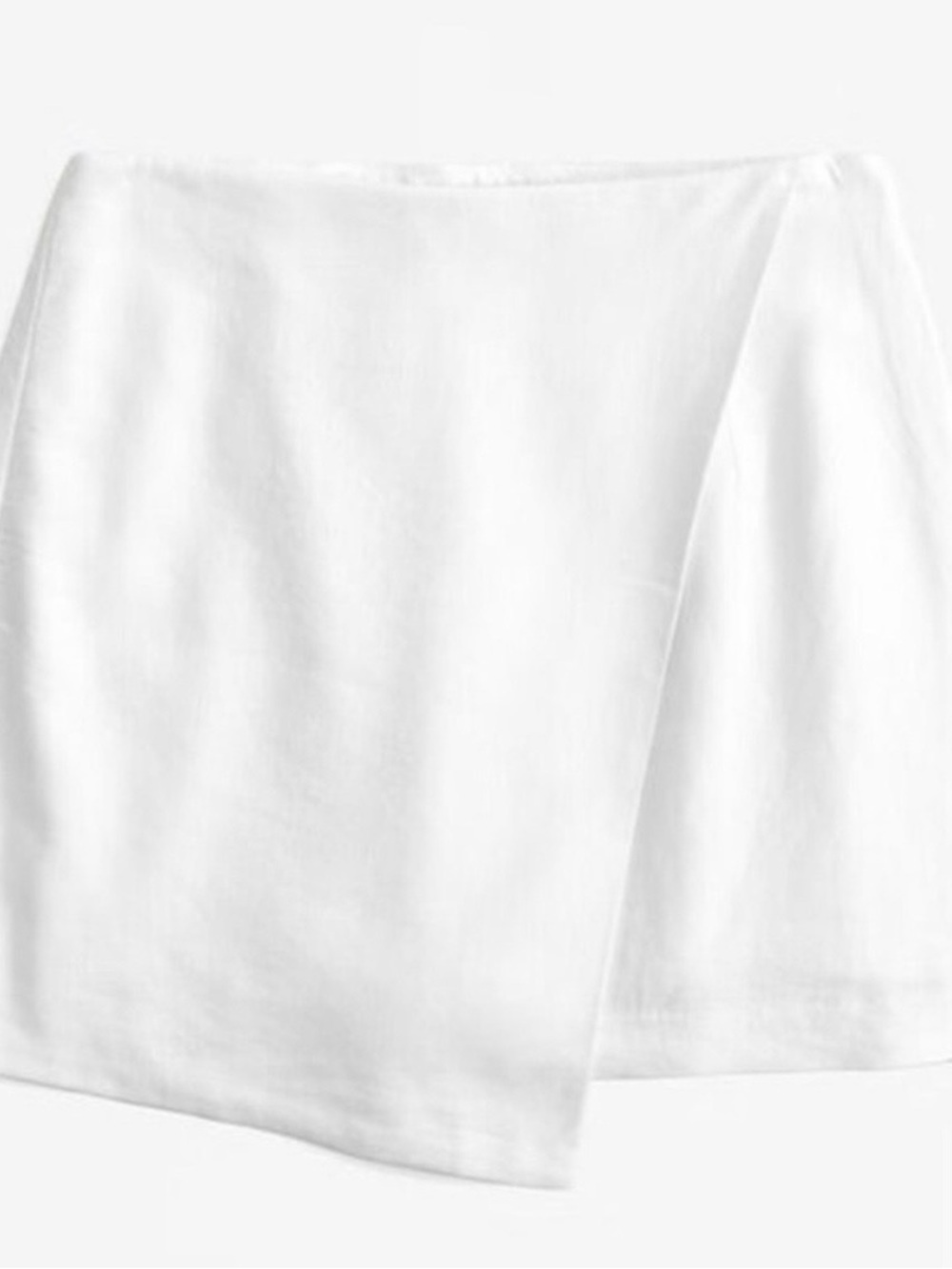 Abercrombie & Fitch White Mini Skort